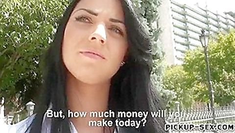Sexy amateur Czech girl Suzy Fox fucked for a chunk of money