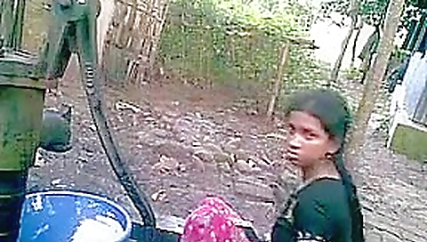 Big Tits in Village
