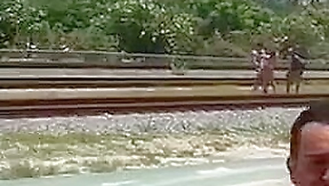 sex at train tracks