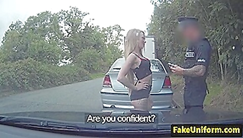 Petite brit pussyslammed by horny cop
