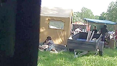 junior couple thought they could fuck at a concert unnoticed