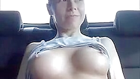 Squirt in a car!