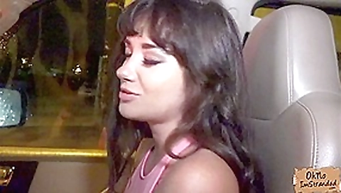 Gia Paige fucks a stranger on rainy day
