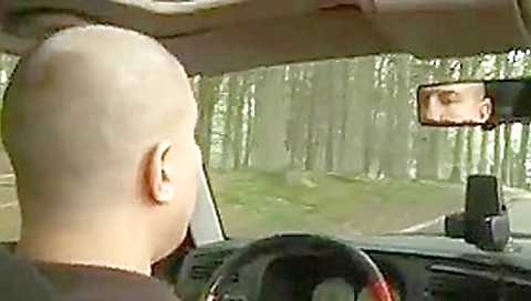 Belgian porn star Lara Black public car sex