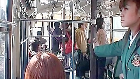 Exotic Japanese whore Azusa Nagase, Minaki Saotome in Fabulous Public, Fingering JAV video