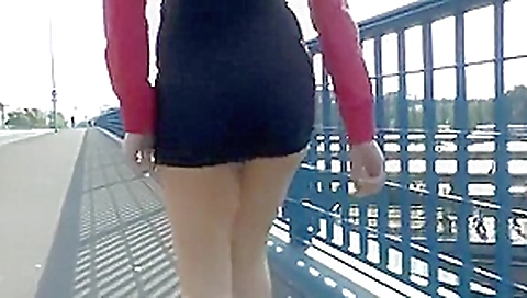 Fabulous pornstar in hottest european, public porn scene