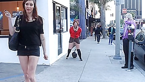 Girl Next Store Shocked And Bound In Public, Ass Fucked, Humiliated - PublicDisgrace