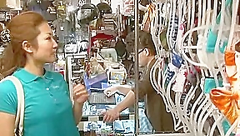 Exotic Japanese model Yui Himura, Aki Nagase in Incredible Public, Blowjob JAV clip