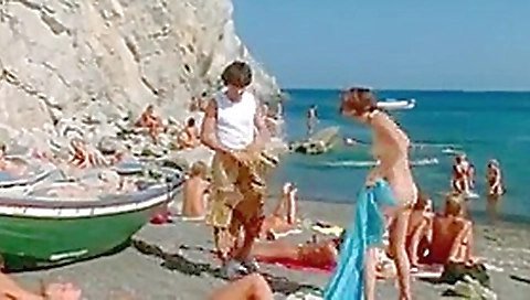 James blow - classic nude beach