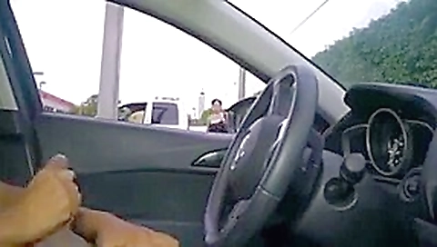 Public handjob