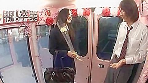 Fabulous Japanese girl Nanaka Kyono, Chika Hiroko in Crazy Public, Blowjob JAV movie