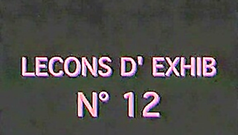Cathy - Lecons dExhib #12 Cathy - Lecons dExhib #12