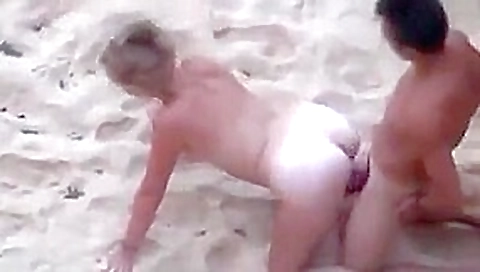 Fucking on the beach