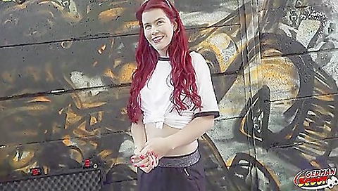 Redhead Football Fan Mia May Pickup For Public Anal Fuck At Public Viewing 17 Min
