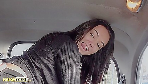 Fake Taxi Go Go dancer give a Private VIP dance