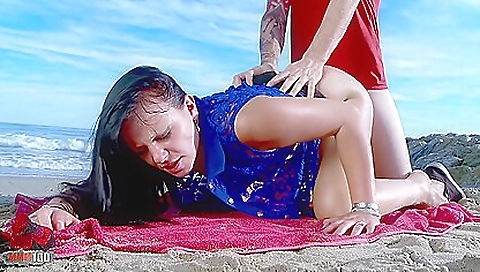 Anal Sex By The Sea With Naughty Brunette From France And Facial Cumshot Anal Sex By The Sea With Naughty Brunette From France And Facial Cumshot