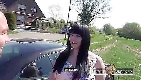 Naughty Outdoor Fucking For Fat Sama
